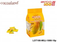 Mango juice Cocoaland LOT100 Mango Gummy with Mango Juice 1000 gram 10-Pack LOT100 Mango Gummy