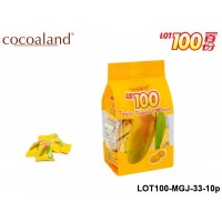 Cocoaland mango juice - LOT100 Mango Gummy with Mango Juice 33 gram 10-Pack LOT100 Mango Gummy